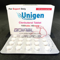 Unigen Pharma Clenbuterol 40mcg 100 Tablet